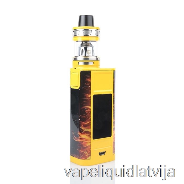 Joyetech Cuboid Tap 228w Tc Startera Komplekts Dzeltens Vape šķidrums